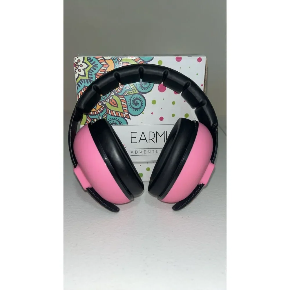 Friday Baby Earmuffs- Pink- Baby Ear Protection